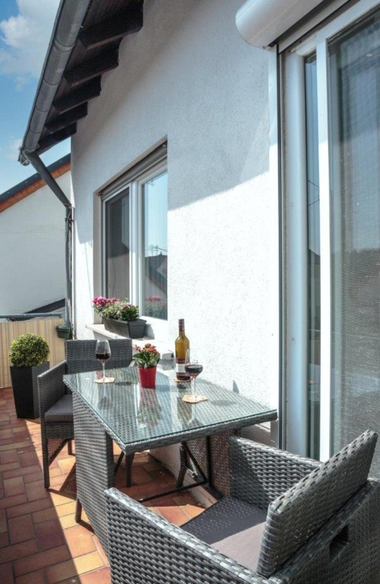 Ferienwohnung Grauschiefer Irsch Exterior foto